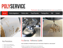 Tablet Screenshot of polyservice.fr