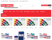 Tablet Screenshot of polyservice.nl